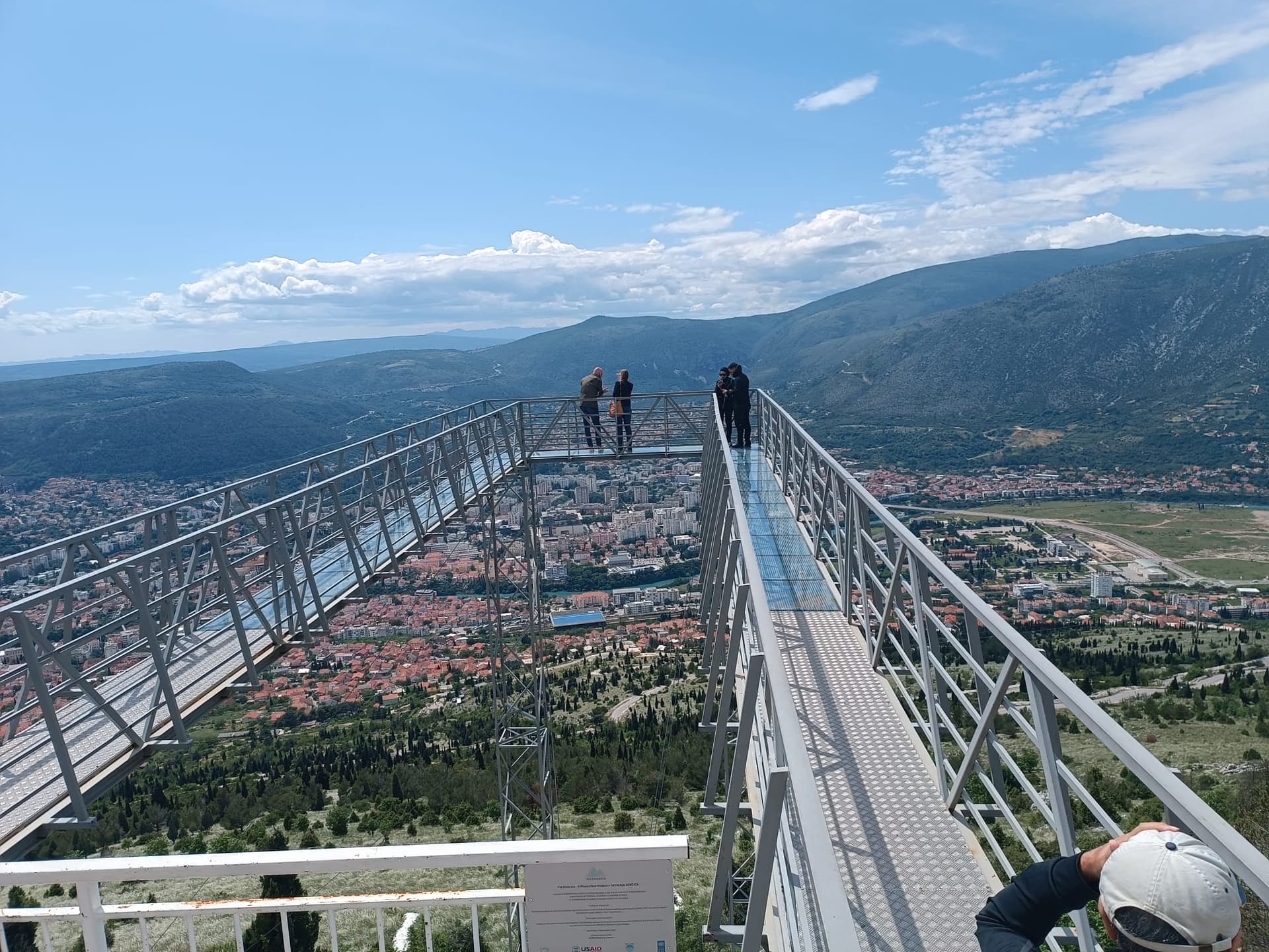 Mostar bridge at golden hour